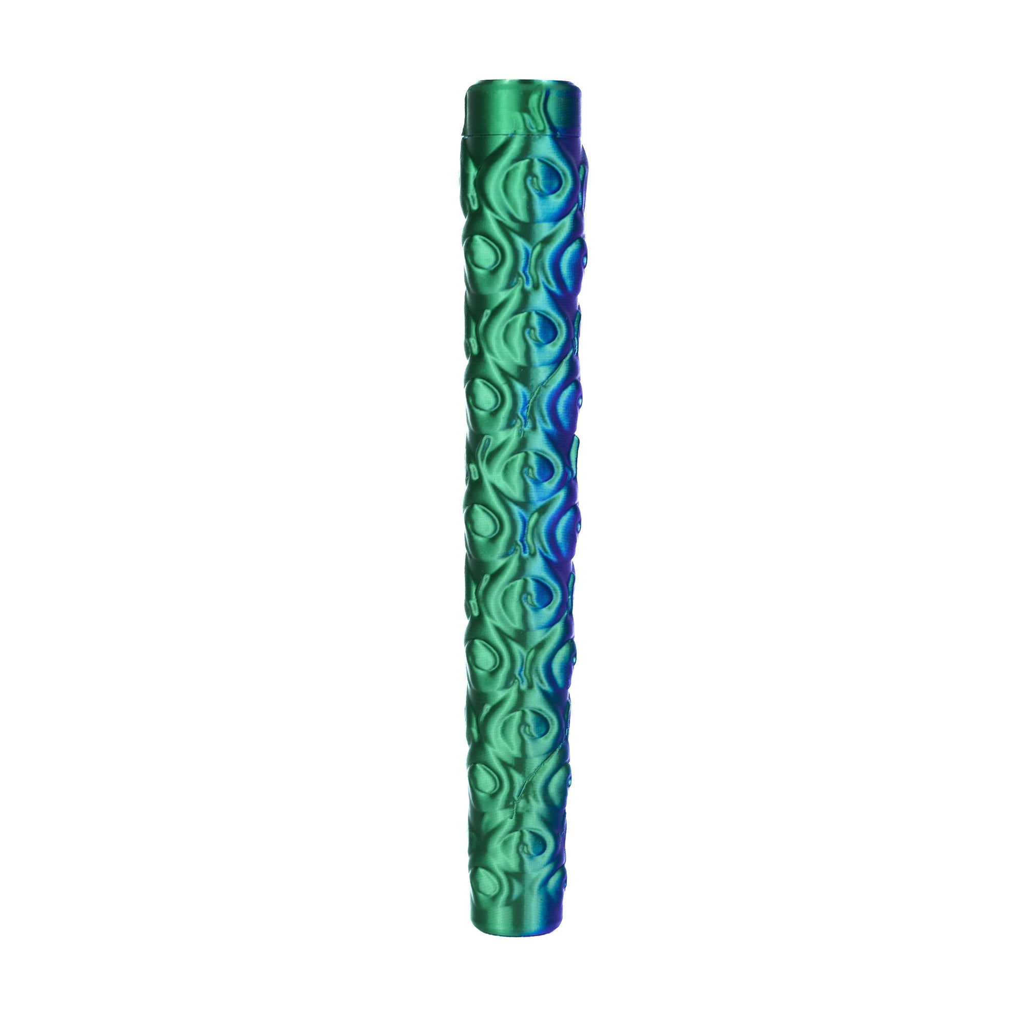 Front View KJ GO FIRE Doob Tube blue & green